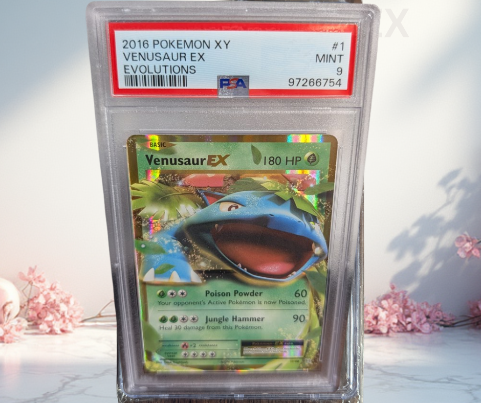 Pokemon Venusaur EX Evolutions PSA 9