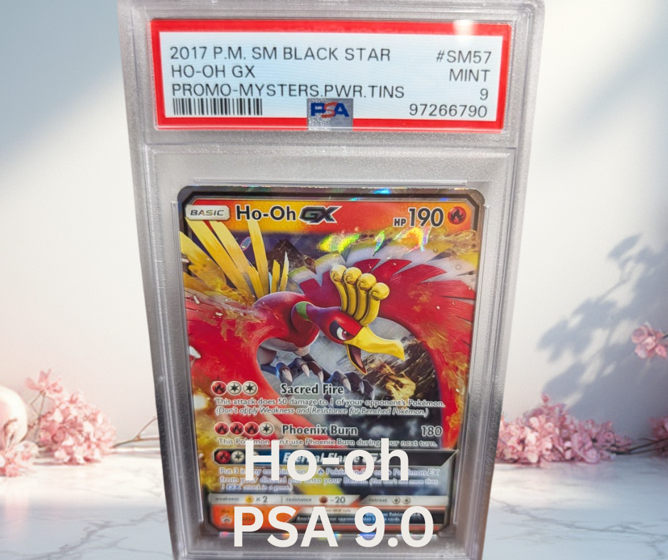 Pokemon Ho-oh Sun & Moon Promo PSA 9