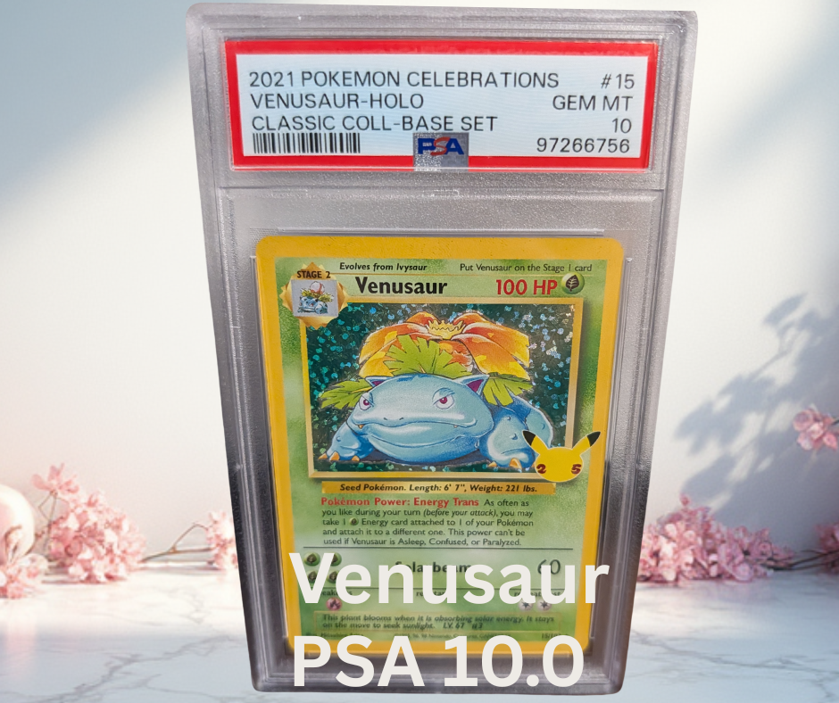 Pokemon Venusaur Celebrations: Classic Collection PSA 10