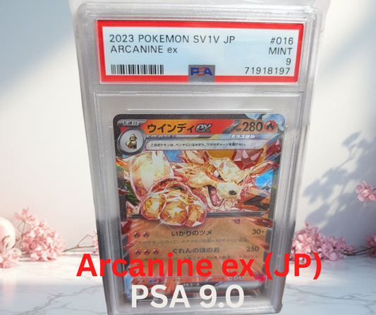 Pokemon Arcanine ex (JP) Violet ex PSA 9
