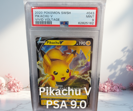 Pokemon Pikachu V Vivid Voltage PSA 9