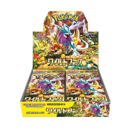 Pokémon Japanese Wild Force Booster Box sv5K