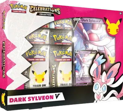 Pokemon Celebrations Set. New Sealed Celebrations Collection [Dark Sylveon V]