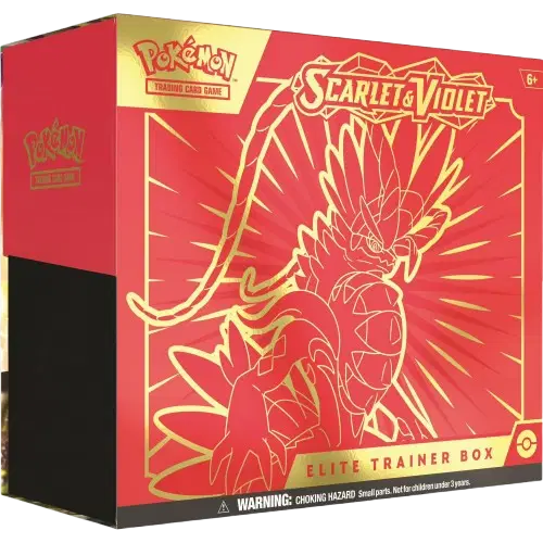 Pokemon Scarlet & Violet Base Set Set. New Sealed Scarlet & Violet Elite Trainer Box [Koraidon]
