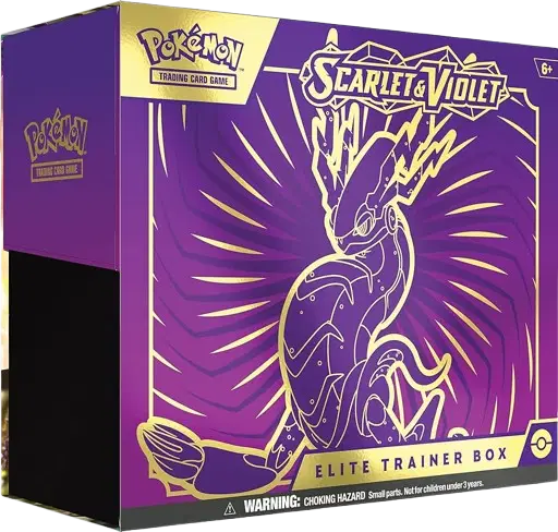 Pokemon Scarlet & Violet Base Set Set. New Sealed Scarlet & Violet Elite Trainer Box [Miraidon]
