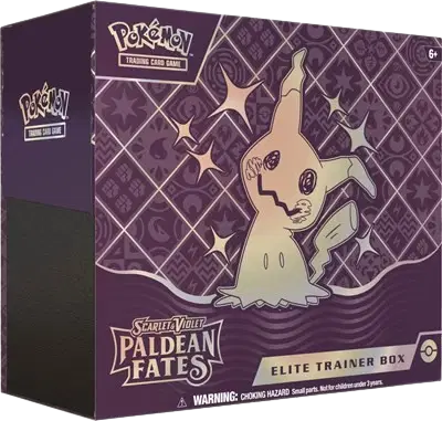 Pokemon Paldean Fates Set. New Sealed Paldean Fates Elite Trainer Box